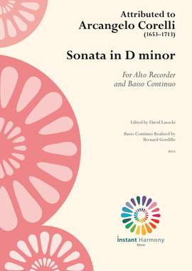 Corelli, A: Sonata in D minor