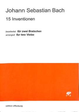 Bach, J S: 15 Inventionen