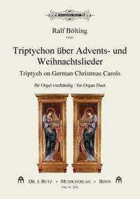 Boelting, R: Triptychon über Advents und Weihnachtslieder