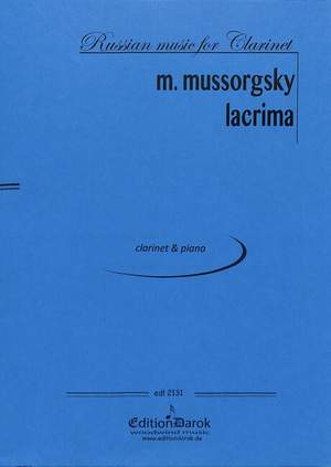Moussorgsky, M: Lacrima