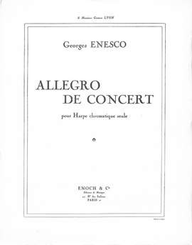 Enescu, G: Allegro de concert