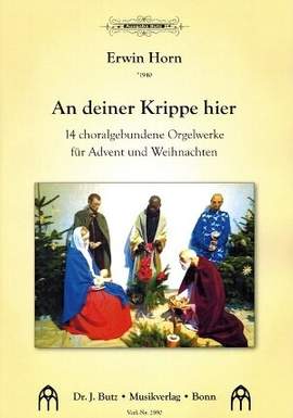 Horn, E: An deiner Krippe hier
