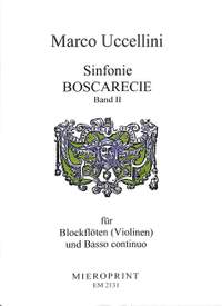Uccellini, M: Sinfonie Boscarecie op 8/2