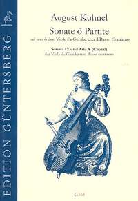 Kühnel, A: Sonate o partite - Sonate 9 + Aria 10