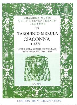Merula, T: Ciaconna