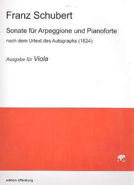 Schubert, F: Sonate für Arpeggione und Piano Forte