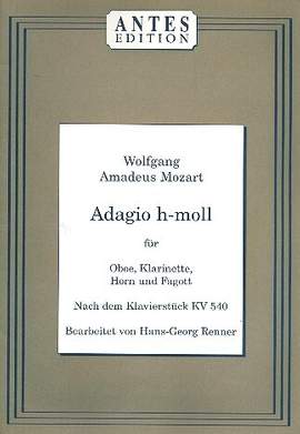 Mozart, W A: Adagio h-moll KV 540