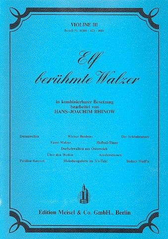 11 berühmte Walzer