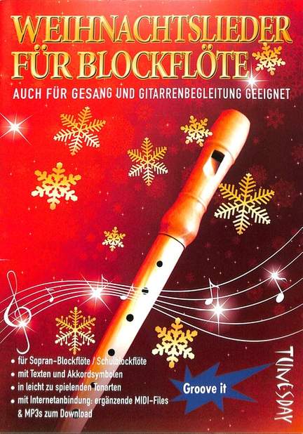 Weihnachtslieder für Blockflöte