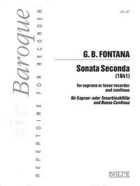 Fontana, G B: Sonata seconda