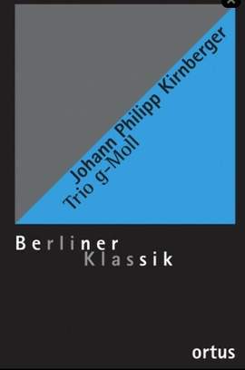 Kirnberger, J P: Trio g-moll