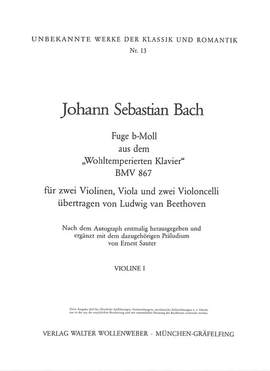 Beethoven, L v: Fuge b-moll (wohltemperiertes Klavier)