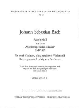 Beethoven, L v: Fuge b-moll (wohltemperiertes Klavier)