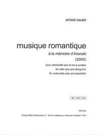 Sauter, E: Musique romantique