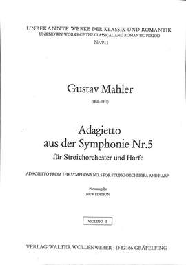 Mahler, G: Adagietto (aus Sinfonie 5 cis-moll)