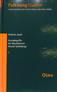 Jacob, A: Grundbegriffe der Musiktheorie Arnold Schönbergs
