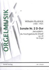 Rudnick, W: Sonate 2 op 49 D major op. 49