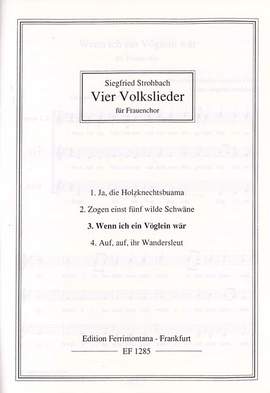Wenn ich ein Vöglein wär