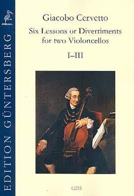 Cervetto, G: 6 lessons or divertiments (Nr 1-3)