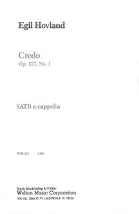 Hovland, E: Credo op 137/1
