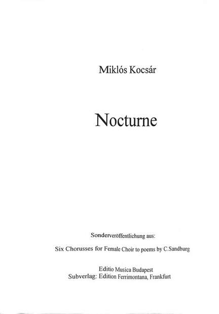 Kocsar, M: Nocturne