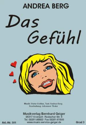 Berg, A: Das Gefühl B flat major