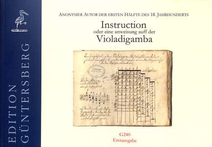 Instruction oder eine Anweisung auff der Violadigamba