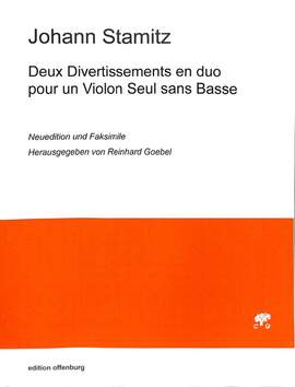 Stamitz, J: 2 Divertissements en Duo
