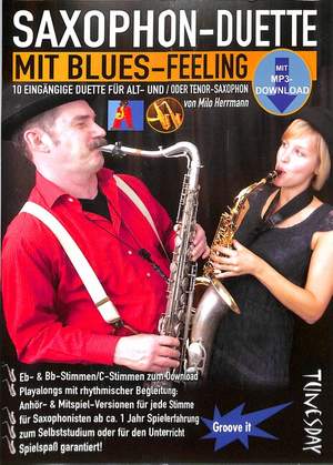 Herrmann, M: Saxophon Duette mit Blues Feeling