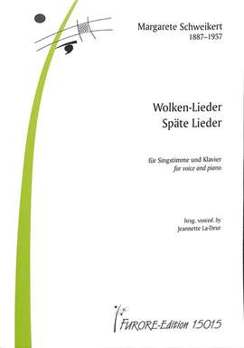 Schweikert, M: Wolkenlieder - späte Lieder für Gesang und Klavier