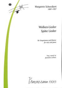 Schweikert, M: Wolkenlieder - späte Lieder für Gesang und Klavier