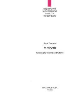 Eespere, R: Matbeth