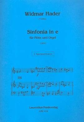 Hader, W: Sinfonie e-moll