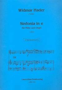 Hader, W: Sinfonie e-moll