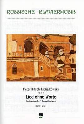 Tchaikovsky, P I: Lied ohne Worte op 2/3
