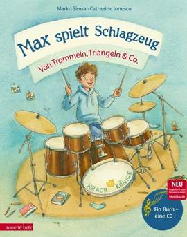 Simsa, M: Max spielt Schlagzeug
