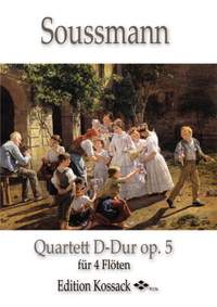 Soussmann, H: Quartett D-Dur op 5