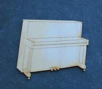 Holz Anhänger Klavier