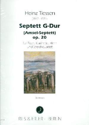 Tiessen, H: Septett G-Dur op 20