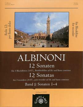 Albinoni, T: 12 Sonaten 1 (1-4)