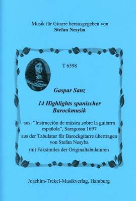Sanz, G: 14 Highlights spanischer Barockmusik