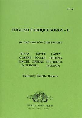 English Baroque songs 2