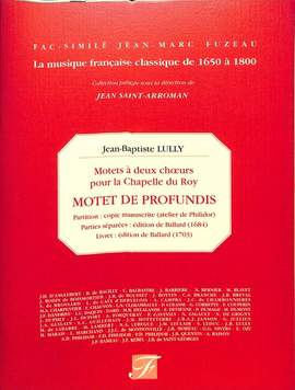 Lully, J: Motet de profundis