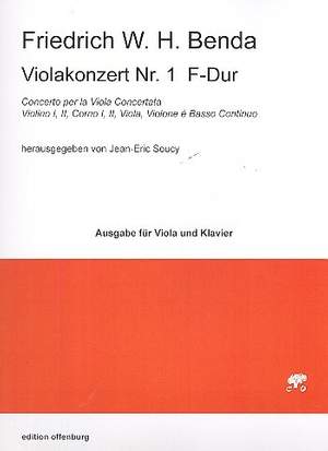 Benda, F W H: Konzert 1 F-Dur