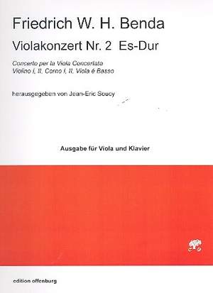 Benda, F W H: Konzert 2 Es-Dur