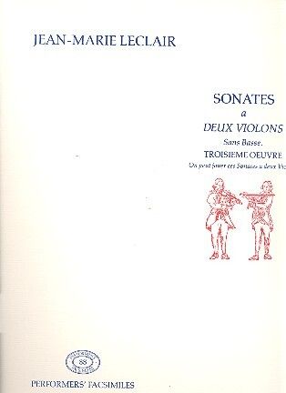 Leclair, J: Sonaten