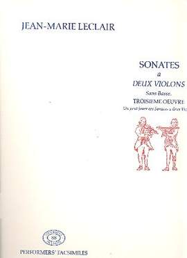 Leclair, J: Sonaten