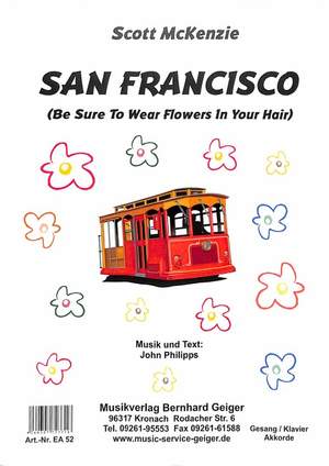 McKenzie, S: San Francisco (be sure to wear flowers in your hair)