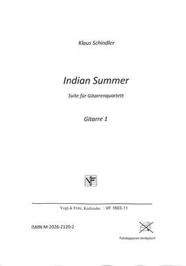 Schindler, K: Indian summer
