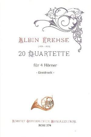 Frehse, A: 20 Quartette